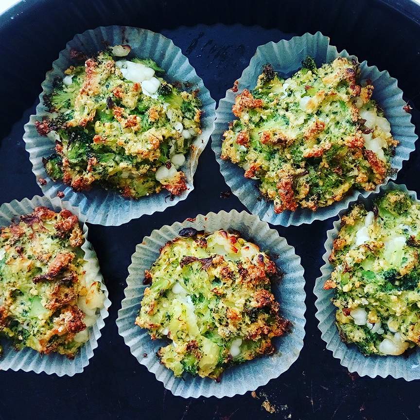 broccoli-cheese muffins