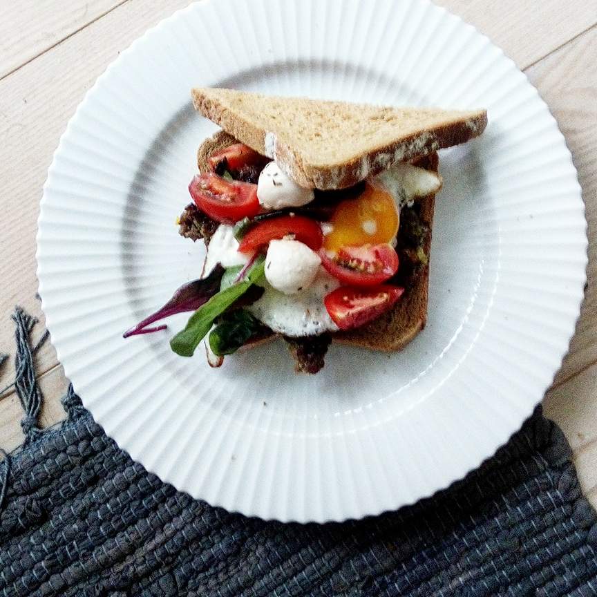 farsbrød med broccoli